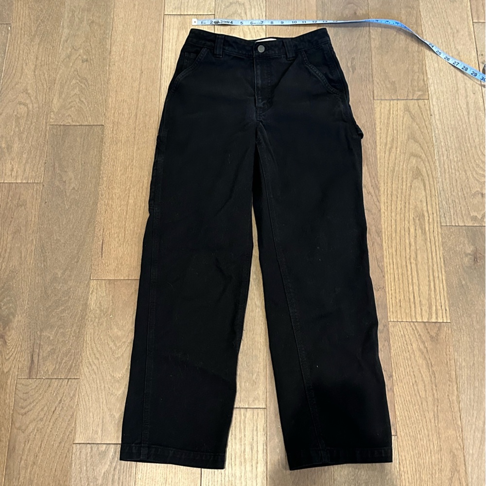 Aritzia TNA Black Cargo Pants